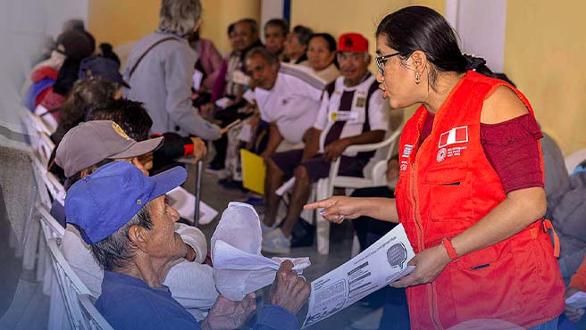 Municipalidad culminó con éxito el empadronamiento al CENTRO INTEGRAL DEL ADULTO MAYOR