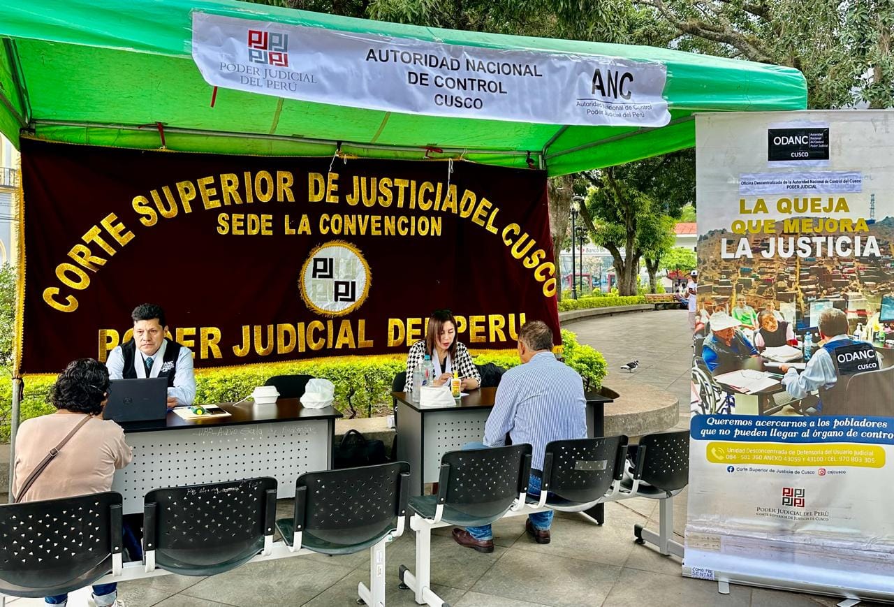 ODANC Cusco se trasladó a la provincia convenciana para recepcionar quejas y denuncias de ciudadanos
