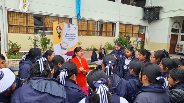 Módulo Judicial Integrado en Violencia - SNEJ refuerza prevención en centros educativos de Cusco