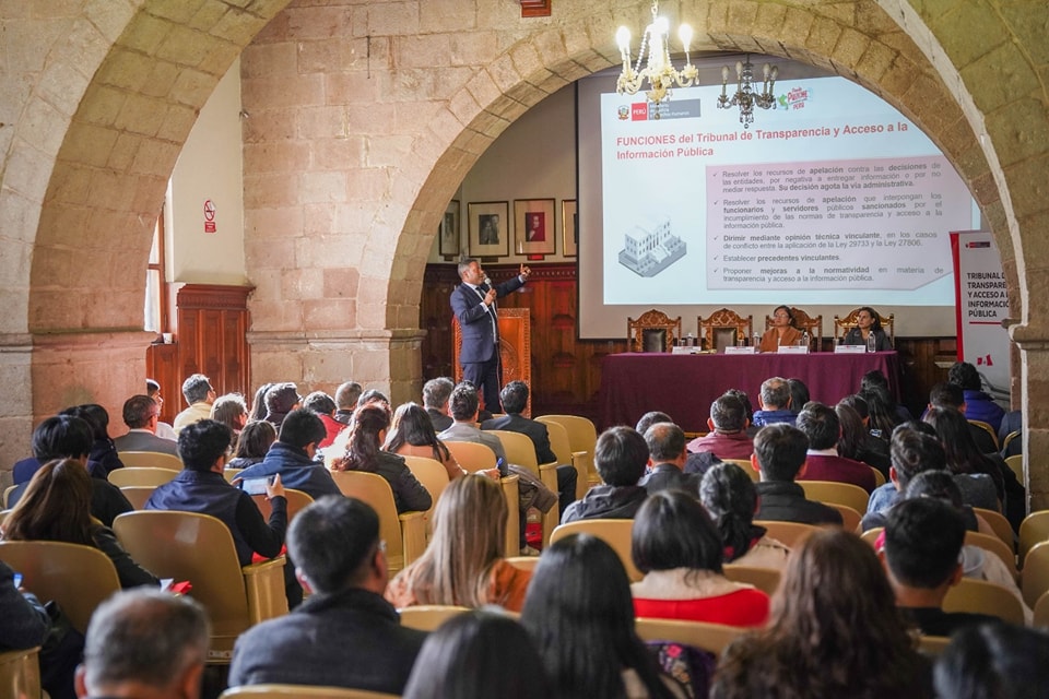 Corte de Cusco participó en audiencia descentralizada sobre transparencia y acceso a la información pública