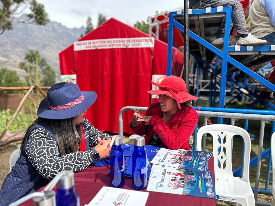 Corte de Cusco participa en jornada de atención itinerante en la comunidad de Huallhua - San Salvador