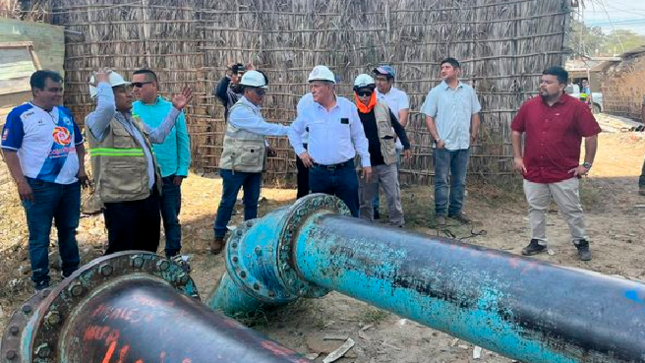 Formalizan entrega de terreno para construcción de la nueva planta de agua potable para Sullana