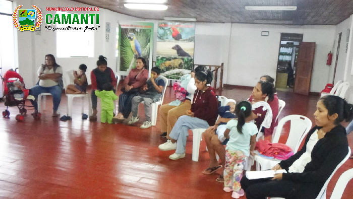Sesión demostrativa de preparación de alimentos ricos en hierro