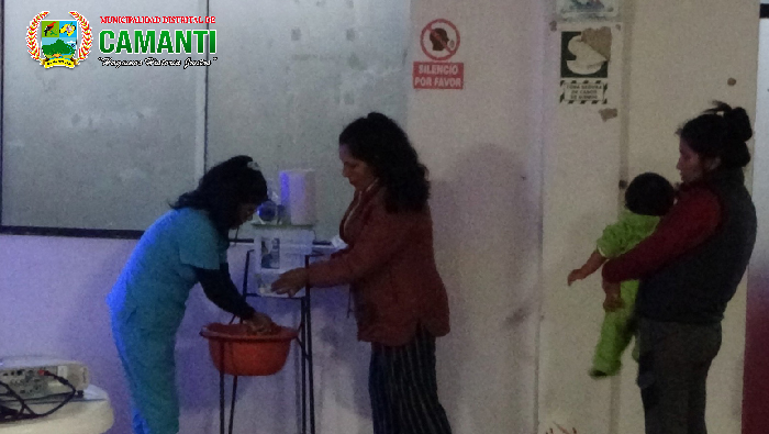 Sesión demostrativa de preparación de alimentos ricos en hierro