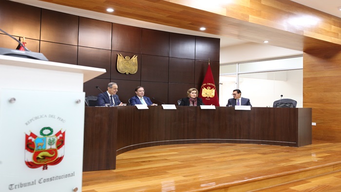 Presidenta del Tribunal Constitucional Luz Pacheco inauguró la VI Conferencia Internacional Iberoamericana de Arbitraje