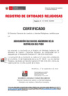 Vista preliminar de documento 117  ASOC.IGLESIA DEL NAZARENO DE LA REPUBLICA DEL PERU - CERTIFICADO-RENOVACION