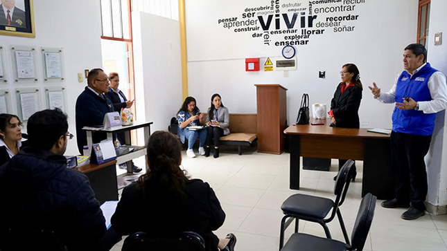 GRELL realizó visita orientativa a la IEP Mayor de San Marcos ante alerta de vecinos en la Urbanización Santa Isabel.