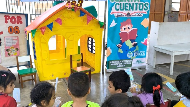 "Cuentacuentos: Historias Mediambientales" en la I.E.I. 483 Santa Rosa de Mala por la Semana de la Educación Ambiental