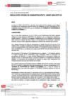 Vista preliminar de documento Resolución de Oficina de Administración N° 000307-2024-OA