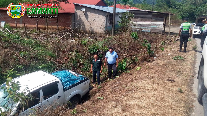 Prestado en accidente de tránsito en limonchayoc