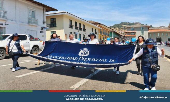 🍔 La Municipalidad Provincial de Cajamarca, a través de la subgerencia de Salud, organizó un pasacalle y una feria alimenticia con motivo de conmemorar el Día Mundial de la Alimentación.
🍎 Estas actividades tienen como objetivo concientizar a la población sobre la importancia de una alimentación saludable, enfatizando en la calidad de los alimentos, su correcta preparación y una dieta equilibrada.
🏫 Es compromiso de la comuna local educar a la ciudadanía sobre cómo mantener un estilo de vida saludable y promover una alimentación adecuada.
💪 ¡Con Joaquin Ramirez, Cajamarca Renace!