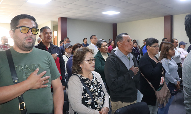 Audiencia Pública para la presentación del Plan de Desarrollo Urbano del distrito de Aucallama