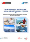 Vista preliminar de documento Plan Operativo Institucional (POI) 2024 actualizado versión 02