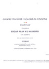 Vista preliminar de documento CREDENCIAL DEL REGIDOR - EDGAR ALAN KU NAVARRO