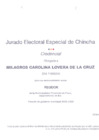 Vista preliminar de documento CREDENCIA DEL REGIDOR - MILAGROS CAROLINA LOVERA DE LA CRUZ