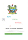 Vista preliminar de documento INFORME DE EVALUACION INSTITUCIONAL POI-2024