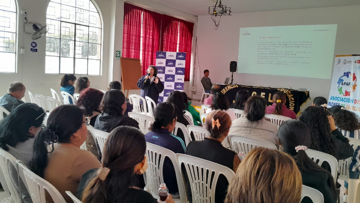 ONPE realizó sesiones educativas para elecciones de Apafa y Municipios escolares en Chiclayo