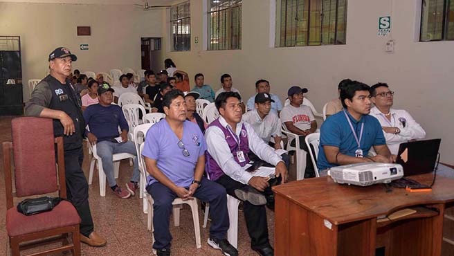 Talleres se realizaron en el distrito de Vichayal