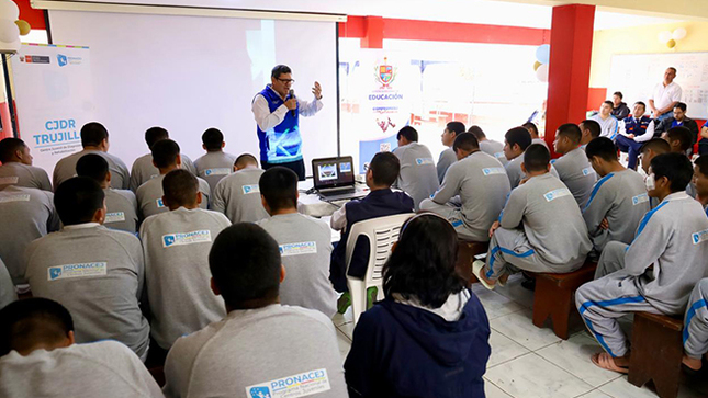 GRELL ejecuta Programa de Reinserción para jóvenes de la ex floresta.