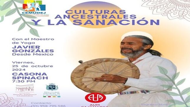 🙋El voluntariado ambiental Bioplan Proyecta a cargo de su Director Ejecutivo Ing. Carlos Miguel Mercado Panduro en coordinación con el Centro Municipal de Desarrollo Juvenil (CEMUDEJ) de la Municipalidad Provincial de Cajamarca, brindará conferencias gratuitas de Yoga que se llevarán a cabo en la ciudad de Cajamarca del 24 al 26 de octubre de 2024.
🧘‍♂️ Estas clases serán impartidas por el Maestro Javier González, proveniente de México, que se desarrollarán en la casona Espinach. El evento ha sido organizado en colaboración con la Acción por la Unidad Mundial (AUM), con el objetivo de promover el bienestar y el desarrollo personal de los cajamarquinos.
✅ 𝗜𝗻𝘀𝗰𝗿𝗶𝗽𝗰𝗶𝗼𝗻𝗲𝘀:
https://forms.gle/CVB8EBSx2r1Yfkgg8
🤝¡Con Joaquin Ramírez, Cajamarca Renace