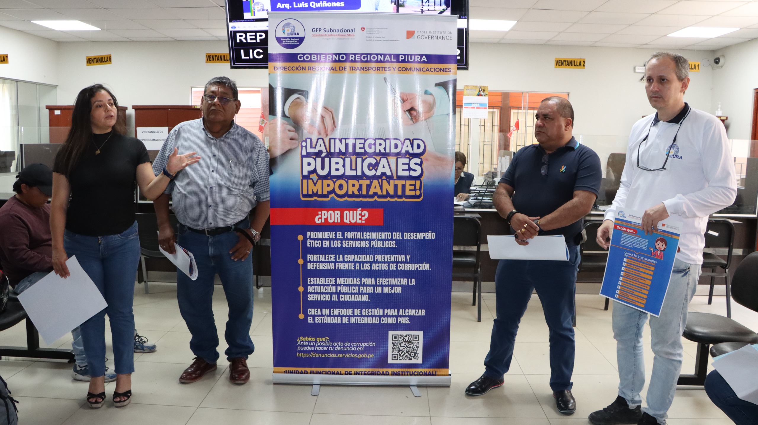 Gobierno Regional impulsa integridad y ética para prevenir y denunciar actos de corrupción