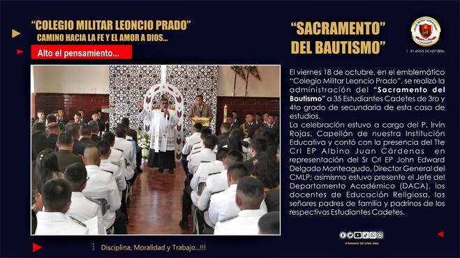 Sacramento estudiantes cadetes cmlp 2024