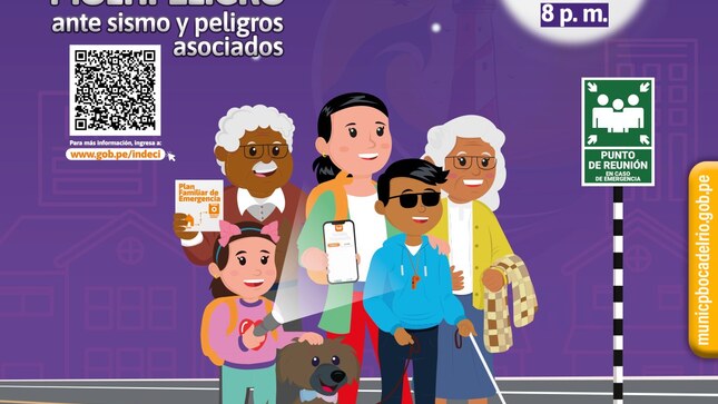 imagen participación de simulacro nacional multipeligro