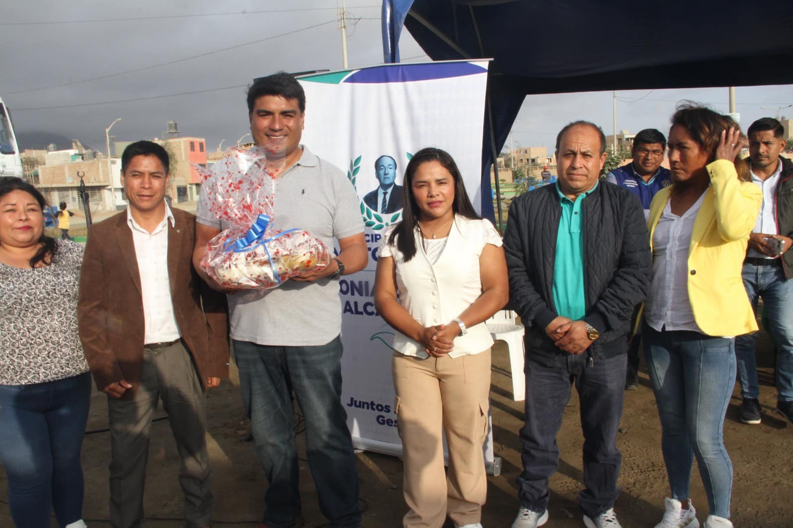 Centro poblado Víctor Raúl seguirá recibiendo apoyo de la MPT