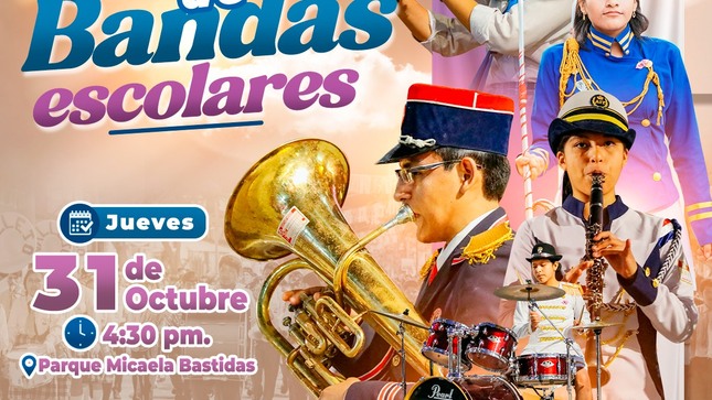 💯MPA Te Invita Al I Concurso De Bandas Escolares.