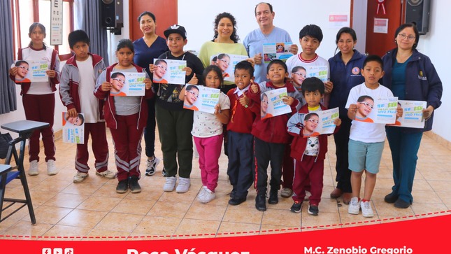 RIS Chilca Mala: Con éxito y gran expectativa se desarrolló la "Evaluación Oftalmológica" dirigido a menores de edad.