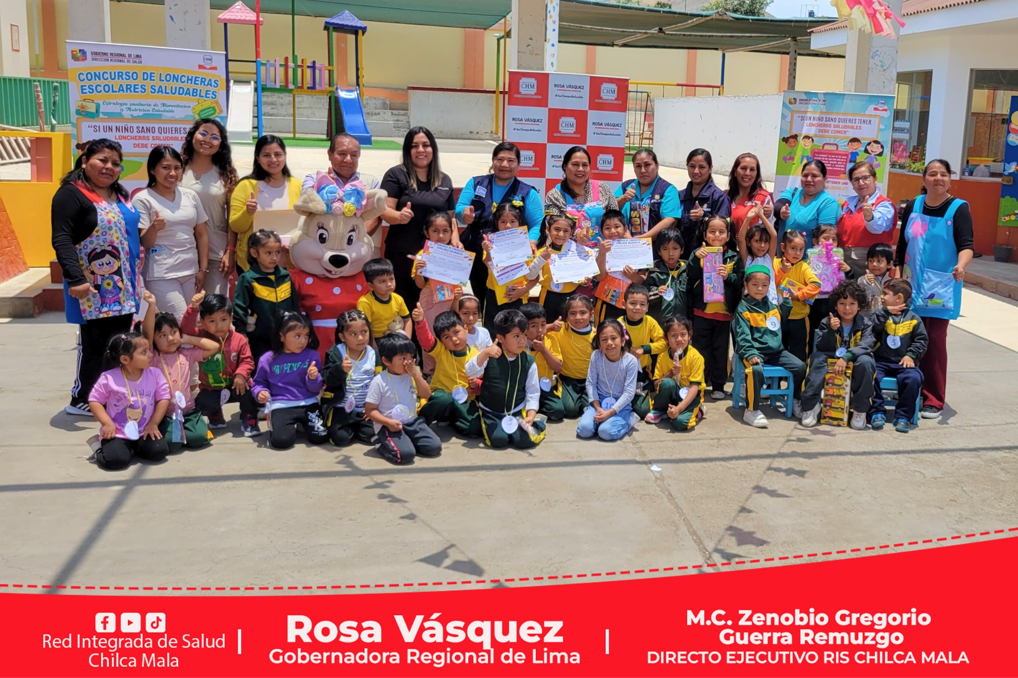 RIS Chilca Mala: GORE Lima promueve concurso de Loncheras Escolares Saludables
