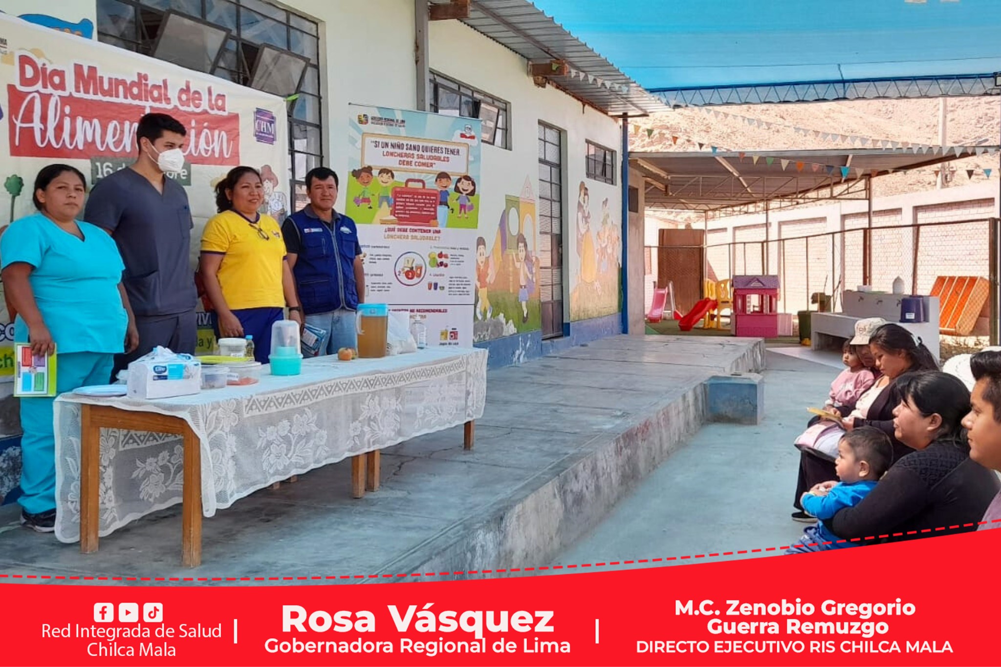 RIS Chilca Mala realiza sesiones demostrativas para prevenir anemia en Cuculí