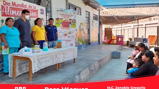 RIS Chilca Mala realiza sesiones demostrativas para prevenir anemia en Cuculí 