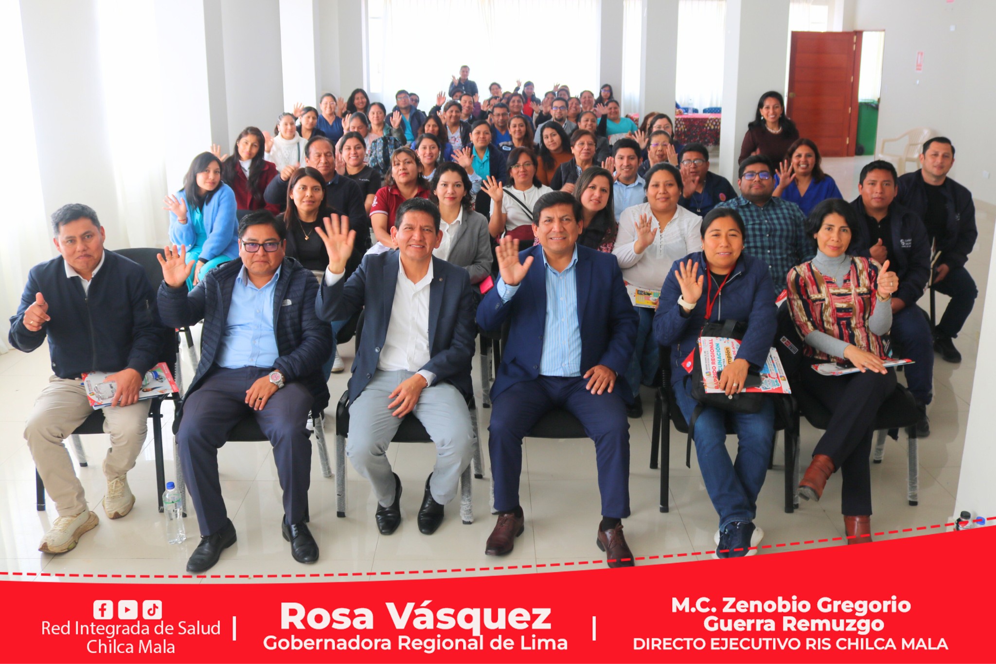 RIS Chilca Mala es sede de importante capacitación sobre Redes Integradas de Salud, programado por la Dirección Regional de Salud de Lima.