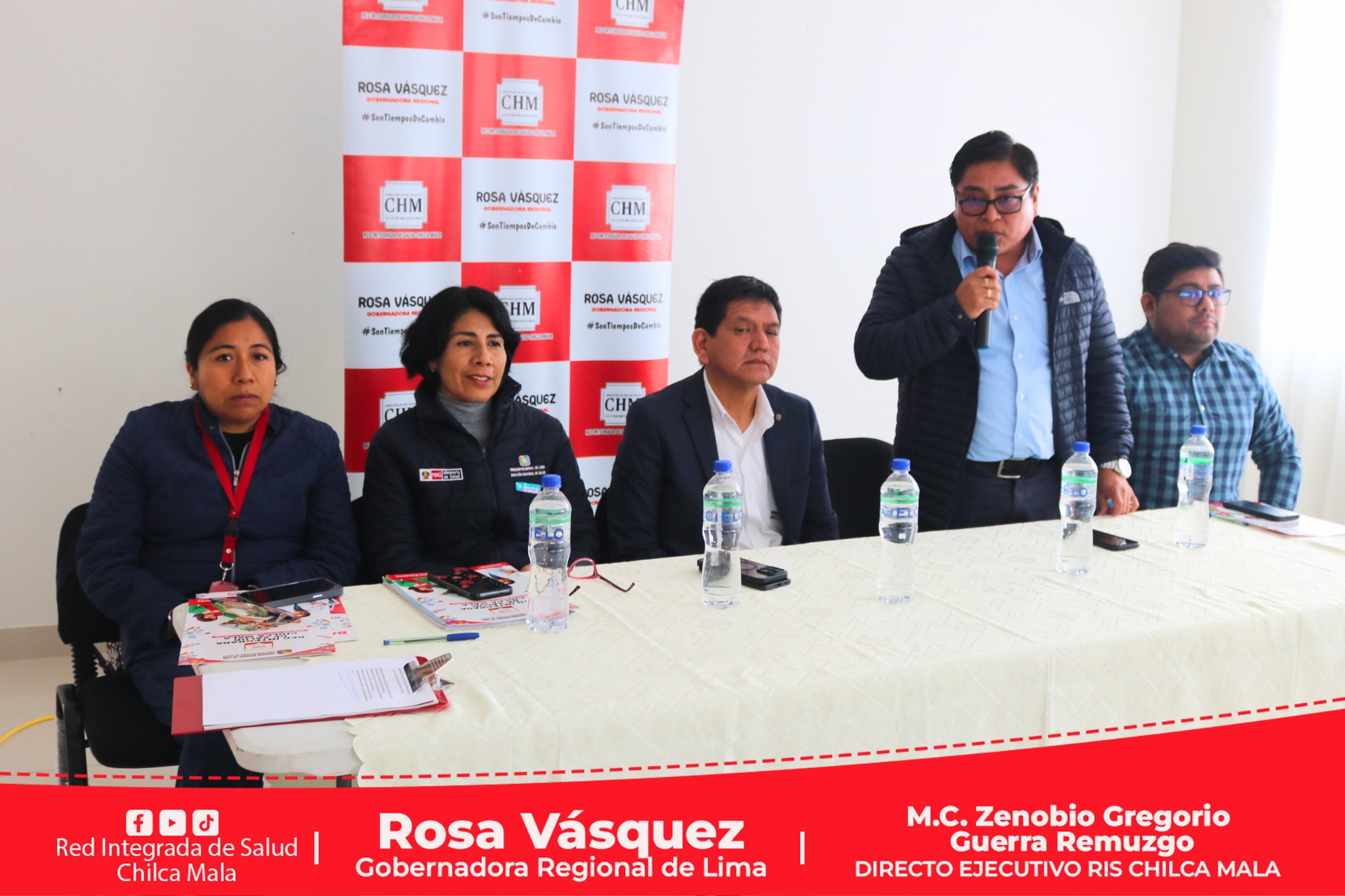 RIS Chilca Mala es sede de importante capacitación sobre Redes Integradas de Salud, programado por la Dirección Regional de Salud de Lima.