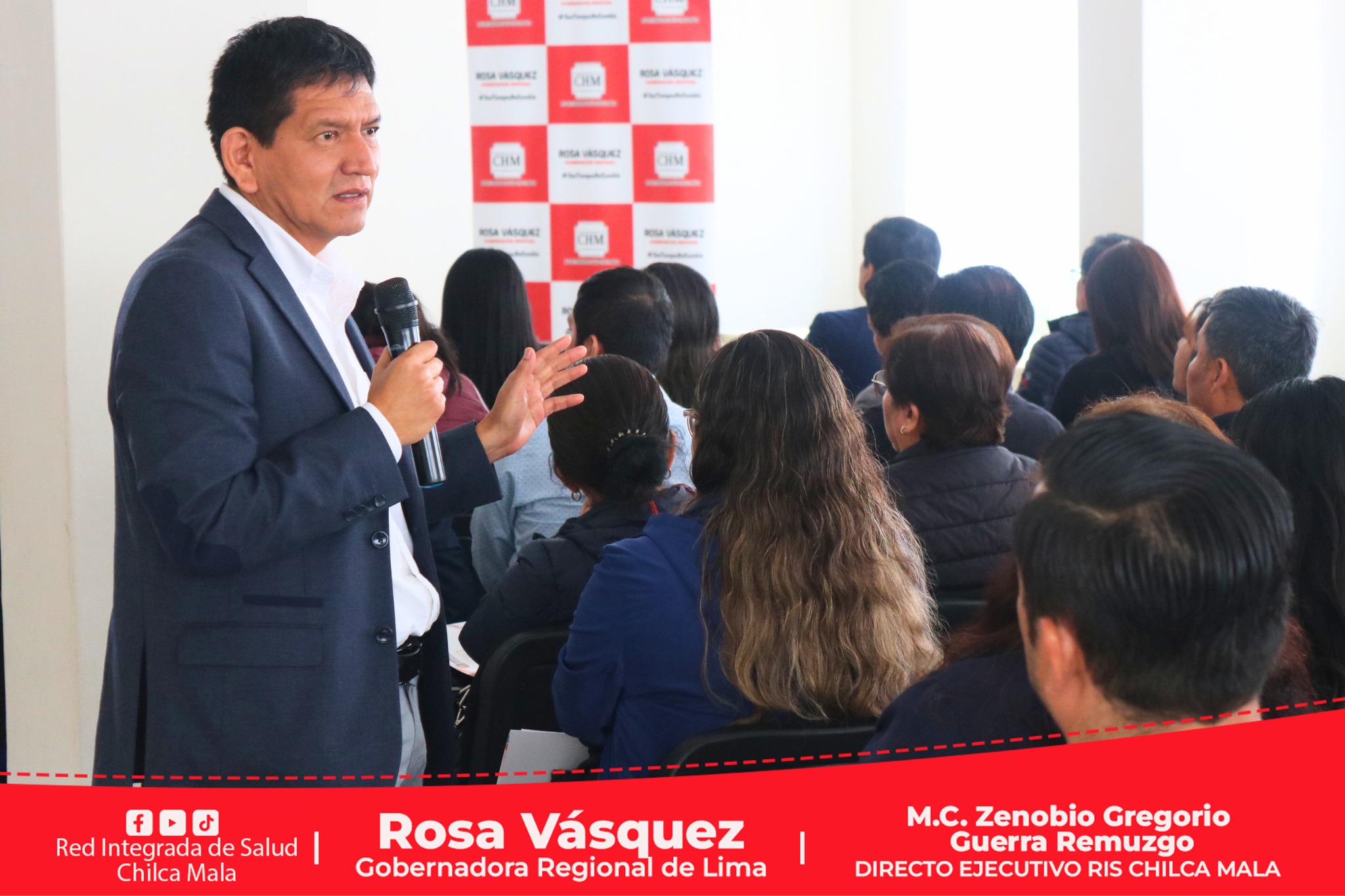 RIS Chilca Mala es sede de importante capacitación sobre Redes Integradas de Salud, programado por la Dirección Regional de Salud de Lima.