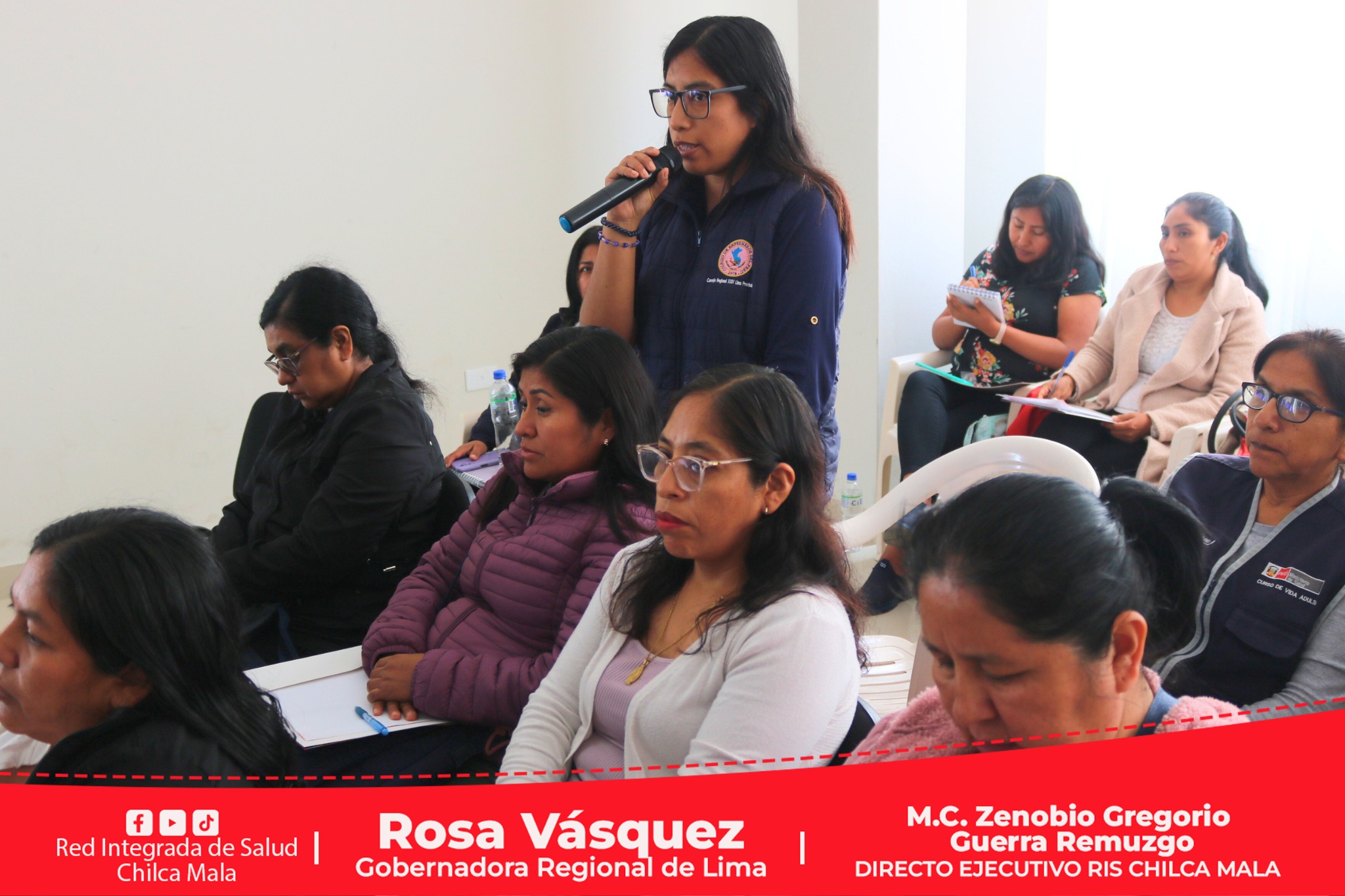 RIS Chilca Mala es sede de importante capacitación sobre Redes Integradas de Salud, programado por la Dirección Regional de Salud de Lima.