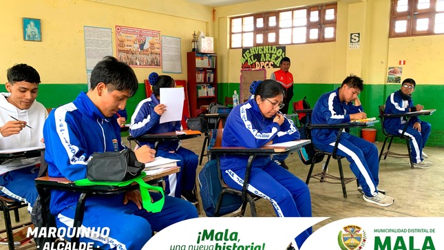 Talleres Psicológicos y Test Vocacional en la IEP N°20236 "JOSE OLAYA BALANDRA - BUJAMA JAMA"