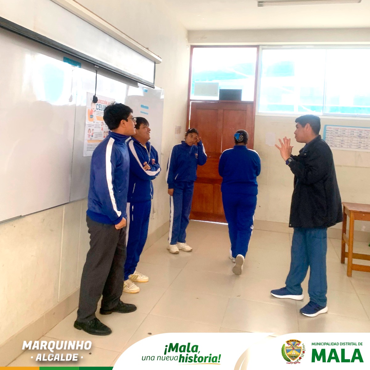 Talleres Psicológicos y Test Vocacional en la IEP N°20236 "JOSE OLAYA BALANDRA - BUJAMA JAMA"