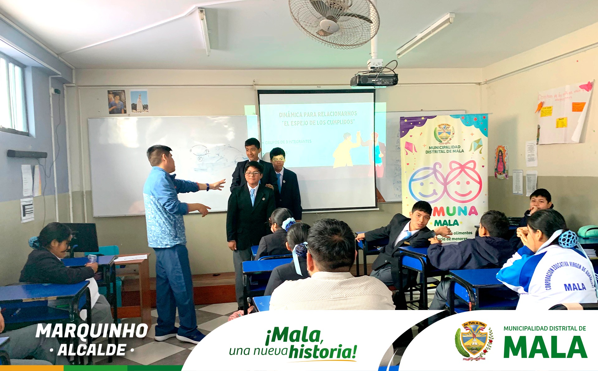 Se Realizaron Talleres Psicológicos en la IE Virgen de Guadalupe