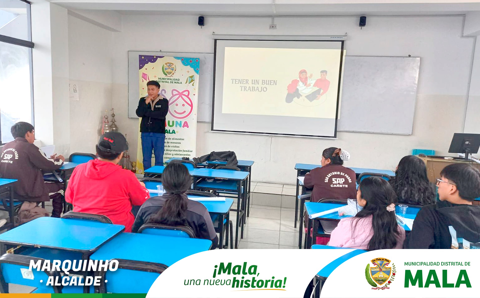 Se Realizaron Talleres Psicológicos en la IE Virgen de Guadalupe