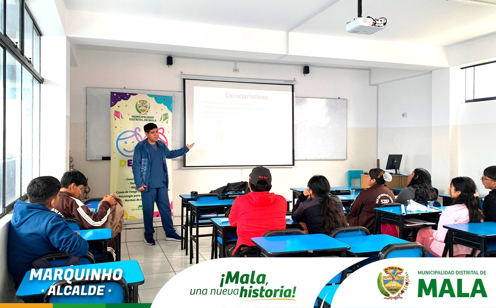 Se Realizaron Talleres Psicológicos en la IE Virgen de Guadalupe