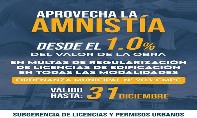 ๐ La Municipalidad Provincial de Cajamarca ๐จ๐ญ๐จ๐ซ๐ ๐ ๐๐ฅ ๐.๐% ๐๐ ๐๐ฆ๐ง๐ข๐ฌ๐ญ๐ขฬ๐ del valor de la obra ๐๐ง ๐ฆ๐ฎ๐ฅ๐ญ๐๐ฌ ๐ฒ ๐ฌ๐๐ง๐๐ข๐จ๐ง๐๐ฌ del proceso de regularizaciรณn de ๐ฅ๐ข๐๐๐ง๐๐ข๐๐ฌ ๐๐ ๐๐๐ข๐๐ข๐๐๐๐ข๐จ๐ง๐๐ฌ y en todas las modalidades segรบn la Ordenanza Nโฐ903 - CMPC.
๏ธESTA OPORTUNIDAD SOLO ESTARร VIGENTE ๐๐๐๐๐ ๐๐ ๐๐ ๐๐ ๐๐๐๐๐๐๐๐๐!
๐ค ยกCon Joaquin Ramirez, Cajamarca Renace!