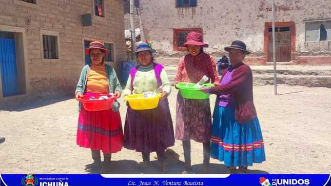 Municipalidad Distrital de Ichuña rindió Homenaje a la Mujer Rural