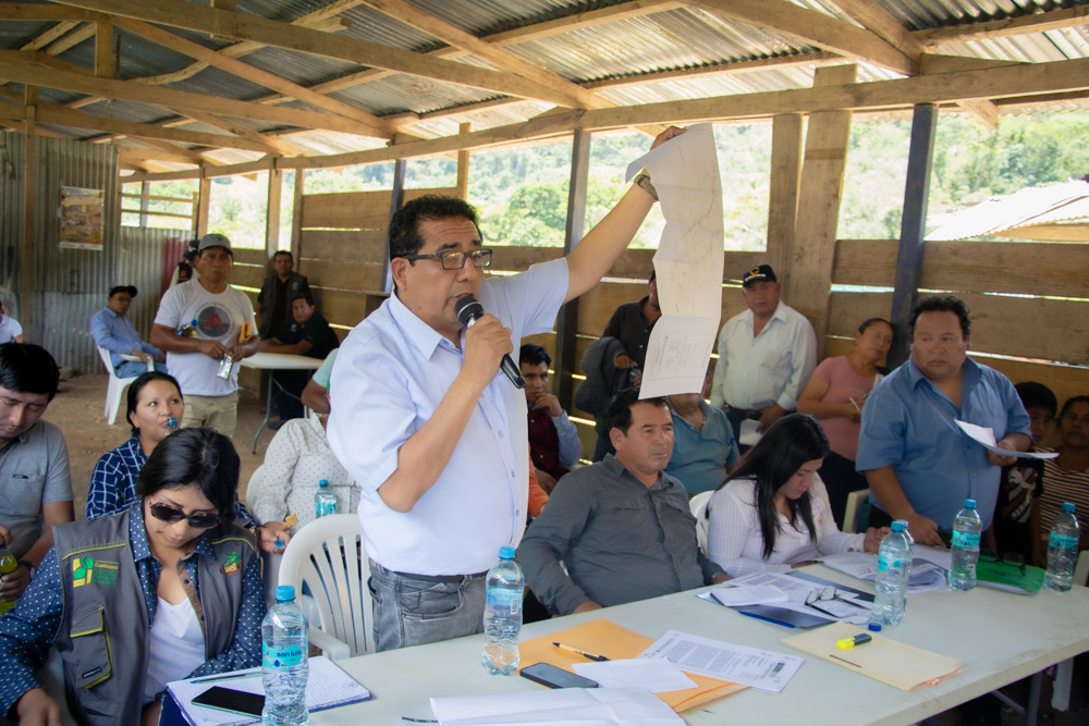Autoridades y comunidad unidos por el desarrollo del Centro Poblado de Penetración