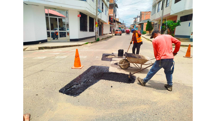 Seguimos trabajando con los mantenimientos en la ciudad de Tarapoto.