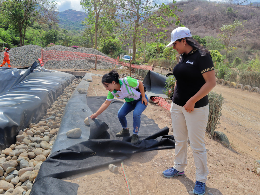 Importantes avances en el mantenimiento del relleno sanitario de Tiobamba Playa