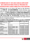 Vista preliminar de documento COMUNICADO N° 0019-2024-UGEL05-ARH-EADP 2DA CONVOCATORIA PARA EL PROCESO DE ENCARGATURA CARGO DIRECTIVO POR FUNCIÓN