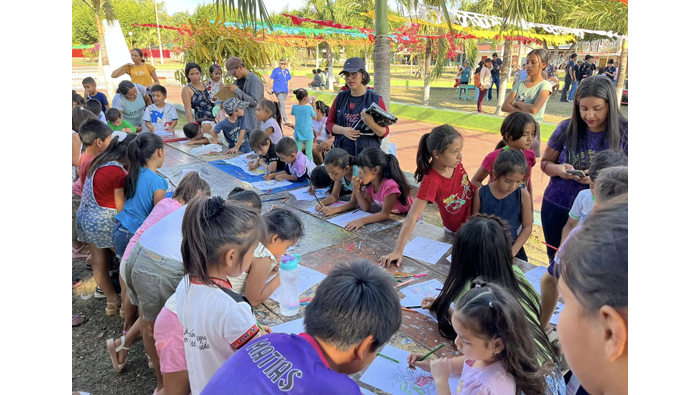 Divertisรกbados en el distrito de Juan Guerra.