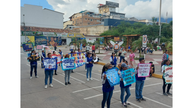 Pasacalle por la Semana Ambiental.